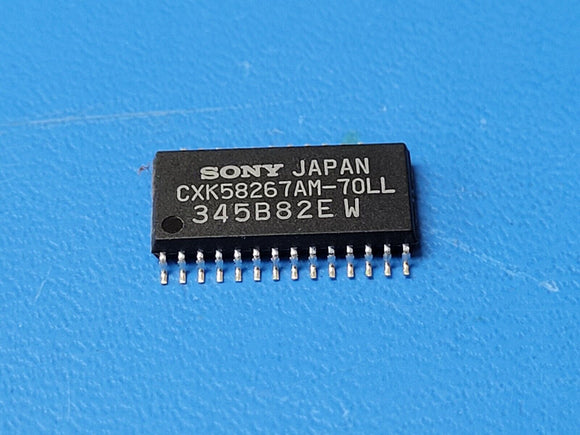 (2 PCS) CXK58267AM-70LL Sony Standard SRAM, 32KX8, 70ns, CMOS, SOIC-28