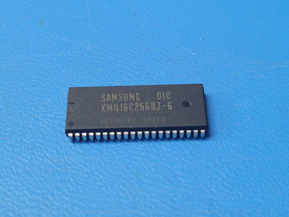 (1 PC) KM416C256DJ-6 SAMSUNG Fast Page DRAM 256KX16 60ns CMOS SOJ-40