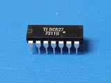 (5 PCS) TEXAS INSTRUMENTS BC627 VINTAGE IC 14 PIN SILVER PLATED LEADS 1973