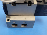 SMC NVFS2100 SOLENOID VALVE 2-SINGLE POSITIONS AC88-132V