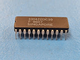 (1PC) 100422DC10 FSC Standard SRAM, 256X4, 10ns, ECL100K, CDIP24