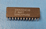 (1PC) 100422DC10 FSC Standard SRAM, 256X4, 10ns, ECL100K, CDIP24