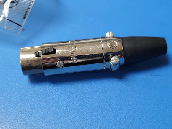 (1PC) 91-458 AMPHENOL Standard XLR Audio / Video Connector 4 Positions Female