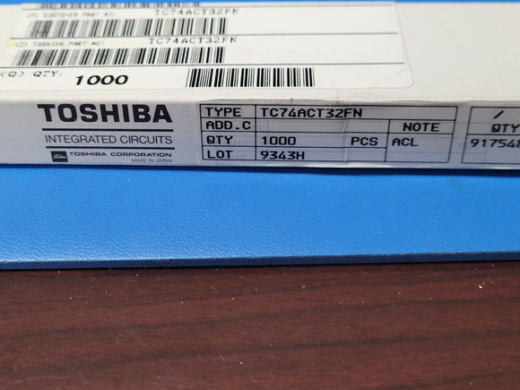 (200 PCS) TC74ACT32FN TOSHIBA OR Gate, 4-Func, 2-Input, CMOS, SOIC14