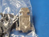 (2 PCS) 17-1724-2 WPI D-Sub Backshells D-SUB HOOD PLASTIC