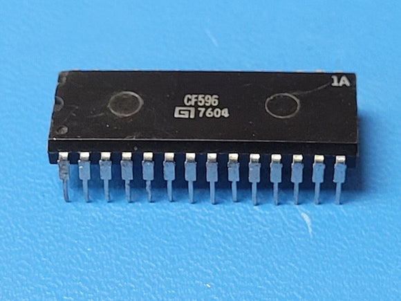 (1 PC) CF596 GI  INTEGRATED CIRCUITS PDIP-28 VINTAGE 1976 DATE CODE