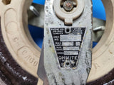 1321 Ohmite 1200 Ohm 79 Amp Potentiometer 10" Diameter