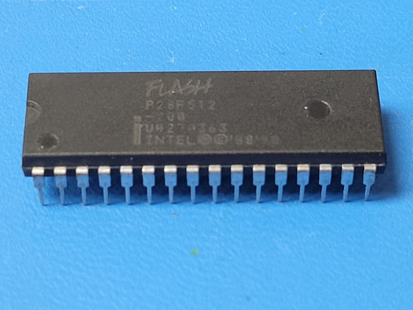 (1 PC) P28F512-200 INTEL Flash, 64KX8, 200ns, PDIP32