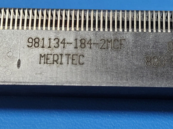 (1PC) 981134-184-2MCF Card Edge Connector, 184 Contact(s), 2 Row(s), Right Angle