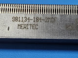 (1PC) 981134-184-2MCF Card Edge Connector, 184 Contact(s), 2 Row(s), Right Angle