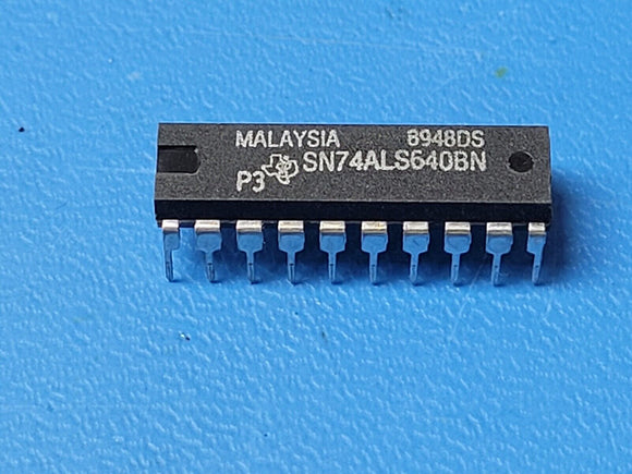 (2 PCS) SN74ALS640BN TI Bus XCVR Single 8-CH 3-ST 20-Pin PDIP