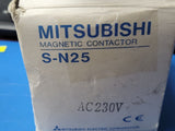 Mitsubishi S-N25 SN25 Magnetic Contactor 220VAC