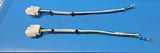 (6 PCS) 730-678562-00 B&G ELECTRONICS POWER SUPPLY CABLE 3 PIN GRD, +, -