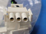 (6 PCS) 730-678562-00 B&G ELECTRONICS POWER SUPPLY CABLE 3 PIN GRD, +, -