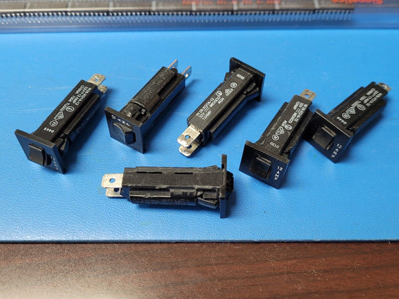 (2 PCS) W28-XQ1A-12 P&B Circuit Breaker Thermal 1Pole 12A 250VAC/32VDC