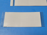 (10PCS) 2651-28AWG-14, L= 3.89"  28AWG 5 Conductor Flat Ribbon Cable UL2651 300V