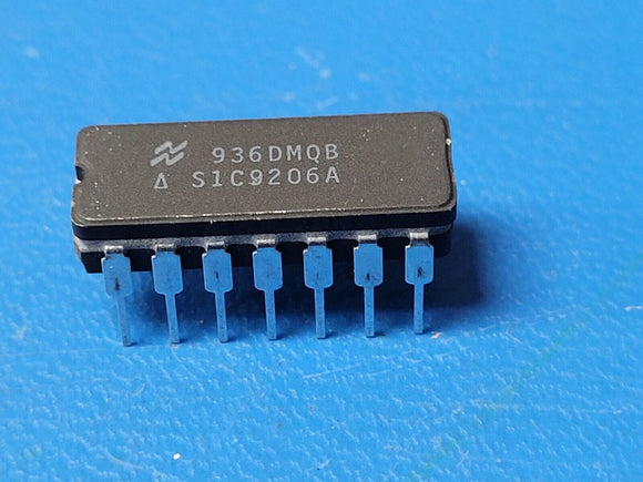 (1 PC) 936DMQB NSC 936 SERIES, HEX 1-INPUT INVERT GATE, DIP14