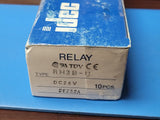 (1 PC) RH3B-UDC24V IDEC RELAY GEN PURPOSE 3PDT 10A 24V