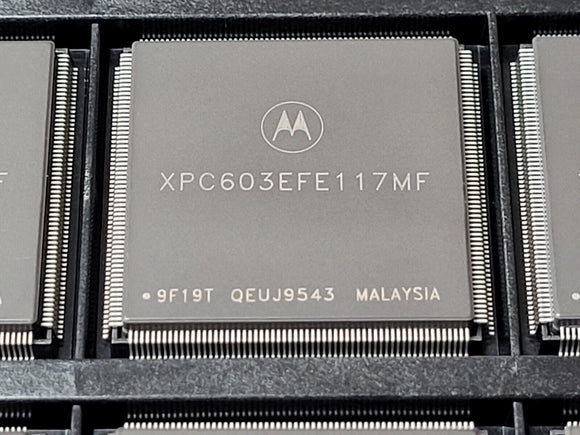 (1 PC) XPC603EFE117MF MOT RISC Microprocessor 32-Bit 117MHz CMOS CQFP240