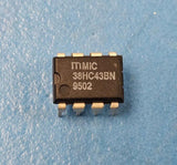 (5PCS) MIC38HC43BN Switching Controller, Current-mode, 1A, BICMOS, PDIP8
