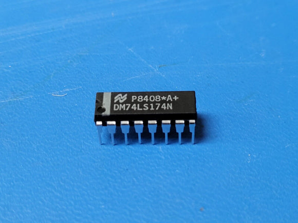 (10 PCS) DM74LS174N NSC IC FF D-TYPE SNGL 6BIT 16DIP