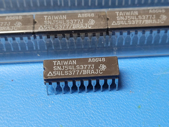 (1 PC) SNJ54LS377J TI Flip Flop D-Type Bus Interface Pos-Edge 1-Element 20-CDIP