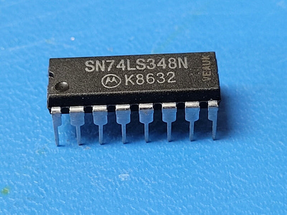 (1 PC) SN74LS348N MOT Encoder, LS Series, 8-Bit, TTL, PDIP16