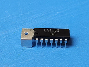 (1 PC) LA4102 SONY AF POWER AMP 2-CHANNEL, 2.1 W, 9V, 4 ohm