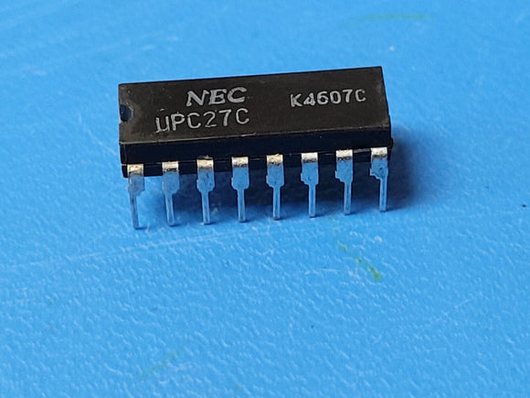 (1 PC) UPC27C NEC IC AM FM IF Amplifier PDIP-16