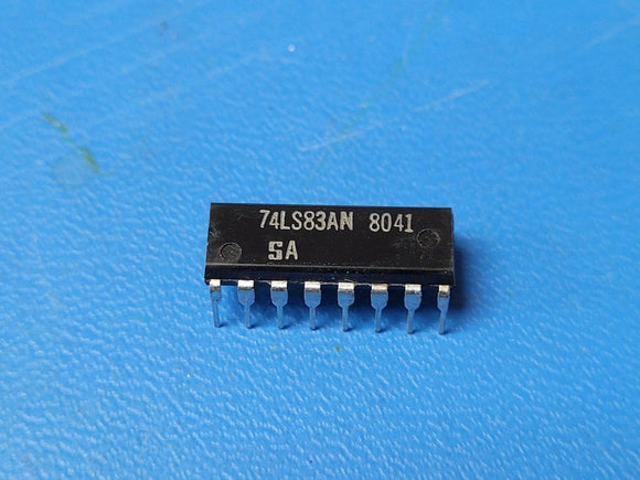 (2 PCS) 74LS83AN SIGNETICS Binary Full Adder IC 16-PDIP