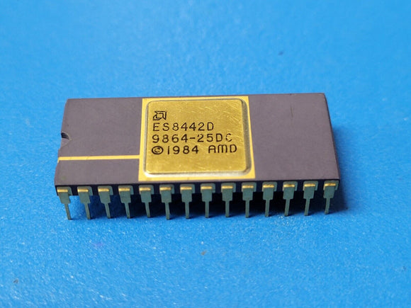 (1 PC) AM9864-25DC AMD EEPROM, 8KX8, 250ns, Parallel, NMOS, GOLD CDIP28