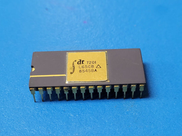 (1 PC) IDT7201L65CB IDT FIFO 512X9 65ns Asynchronous CMOS GOLD  CDIP28