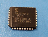 (3PCS) AM29F040-75JC Flash, 512KX8, 70ns, PLCC-32