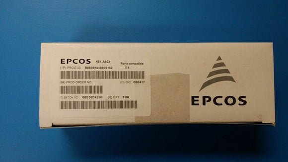 (100 PCS) B88069X4880S102 EPCOS Surge Arrestor 2-Electrode 90VDC 12KA Thru-Hole