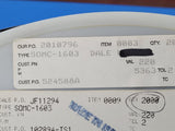 (50 PCS) SOMC1603221GTR Resistor Networks & Arrays 16pin 220ohms 2% Isolated