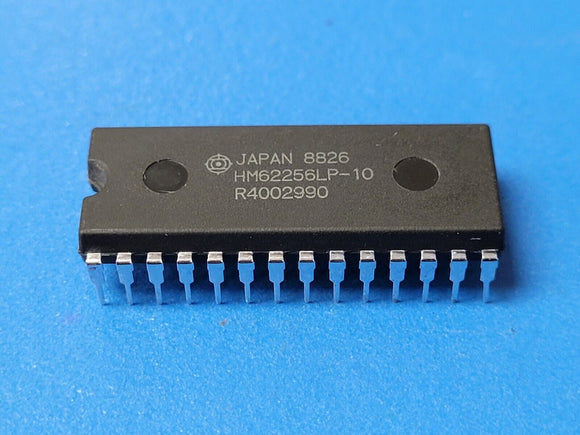 (1 PC) HM62256LP-10 HIT Standard SRAM, 32KX8, 100ns, CMOS, PDIP28