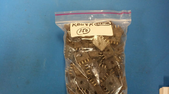 (10 PCS) KBU8K Diode Rectifier Bridge Single 800V 8A 4-Pin PREPPED LEADS