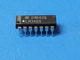 (5 PCS) LM348N NSC, MOT, TI, Op Amp Quad High Gain Amplifier ±18V PDIP14