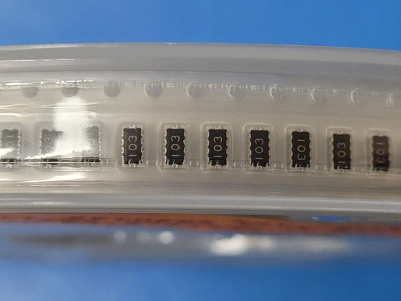 (25 PCS) EXB-E10C103J PANASONIC RES ARRAY 8 RES 10K OHM 1608