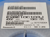 (100 PCS) EXB-E10C103J PANASONIC RES ARRAY 8 RES 10K OHM 1608