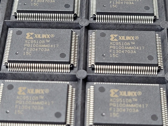 (1 PC) XC95108-15PQ100C XILINX IC CPLD 108MC 15NS 100QFP