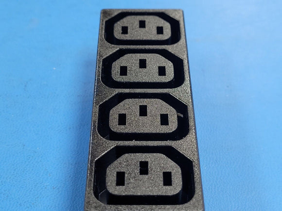 (1 PC) 44R02-4121-150 PDI PWR ENT MOD RCPT IEC320-C13 PNL ROHS