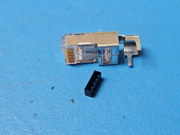 (10 PCS) Sentinel 111S08080090H34 Shielded Modular Plug Connector for Cat6A