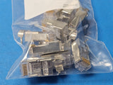 (10 PCS) Sentinel 111S08080090H34 Shielded Modular Plug Connector for Cat6A