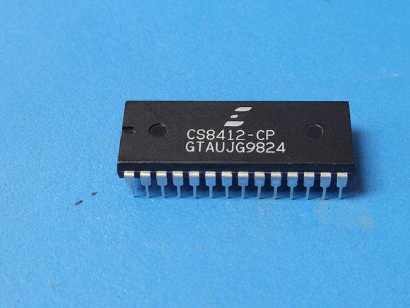 (1 PC) CS8412-CP IC Digital Audio Interface Receiver Cmos Dip-28