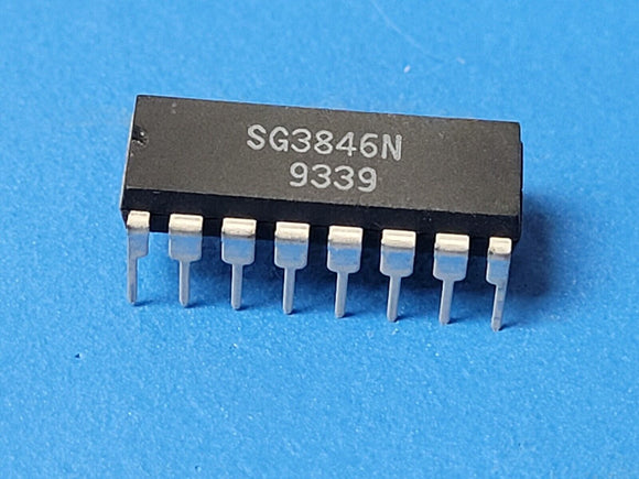 (1 PC) SG3846N SILICON GENERAL CURRENT MODE PWMS, HIGH-RELIABIL DIP-16