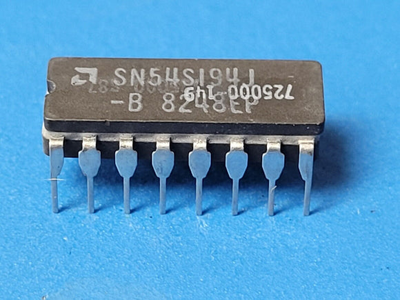 (1 PC) SN54S194JB AMD Shift Register, 4-Bit, Bidirectional, TTL, CDIP16