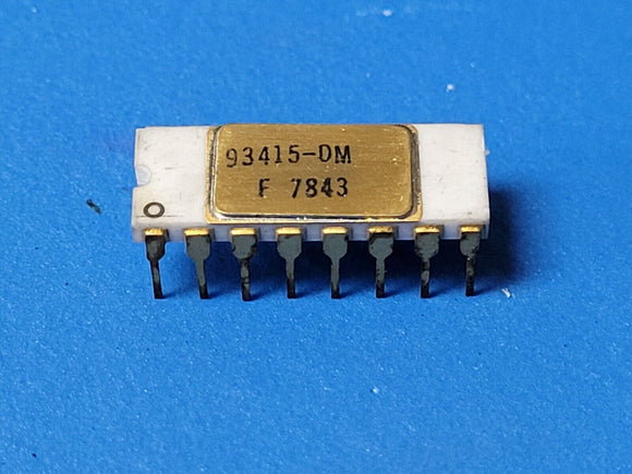 (1 PC) 93415DM FSC Cache SRAM, 1KX1, 60ns, CMOS, GOLD DIP16