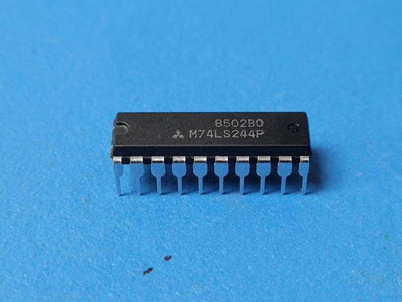 (2 PCS) M74LS244P MITSUBISHI Bus Driver 2-Func 4-Bit TTL PDIP20