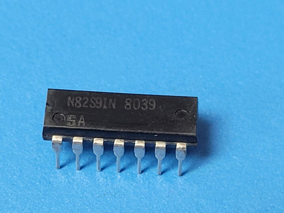 (1 PC) N82S91N SIGNETICS Binary Counter Asynchronous Up Direction TTL PDIP14